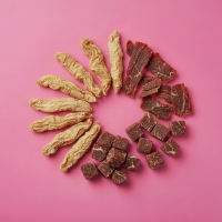 Firefly_replace the chicken hearts to dehydrated beef jerky 52482